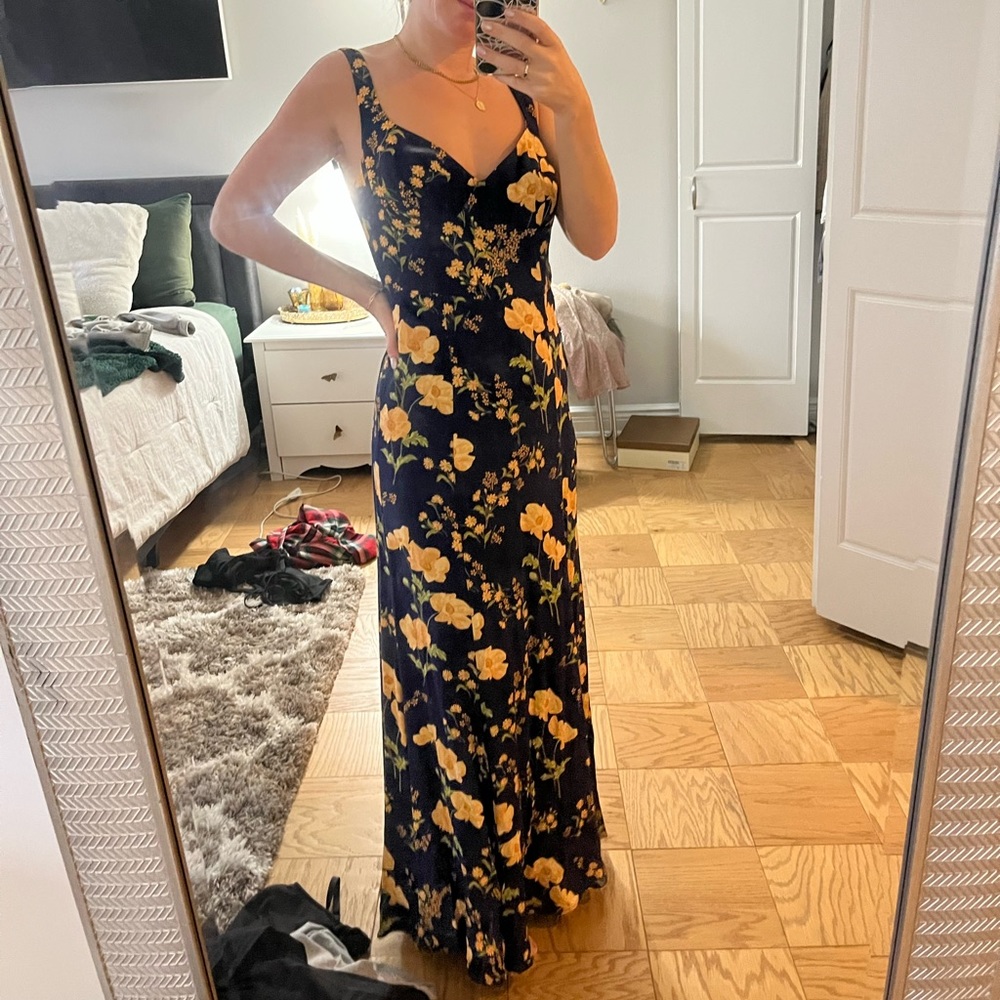 Floral Reformation dress